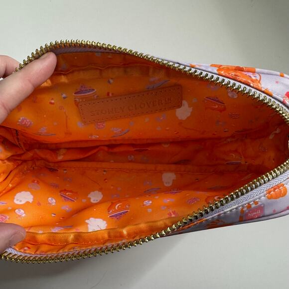 STONEY CLOVER LANE Spooky Season Small Pouch Halloween Ghost Candy - Picture 9 of 9